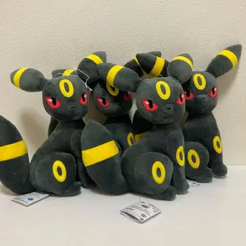 블래키 꼬리 봐봐 큰 봉제 인형 4개 세트 포켓몬