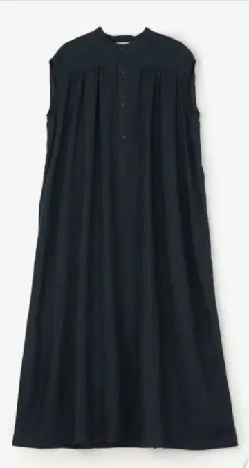 오르치발 네이비 린넨 롱 원피스 Bshop