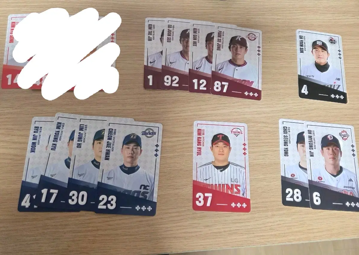 팔도비빔면 kbo카드 교환, 판매