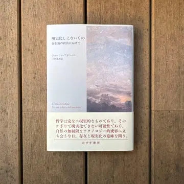 [ 초판 ] 현실화될 수 없는 것 존재론의 정치에 대하여