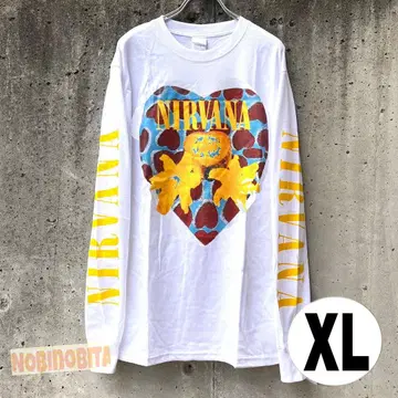 L 긴팔 Nirvana 닐바나 하트쉐이프드 박스
