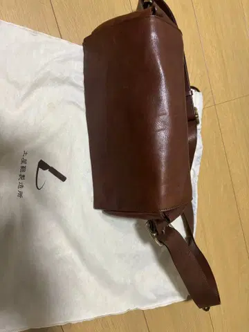 츠치야 가방 제조소 가죽 숄더백 브라운