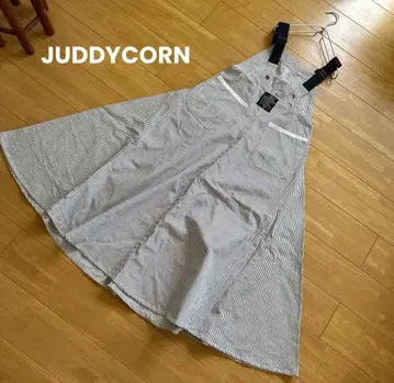 JUDDYCORN 주디콘 히코리 오버롤 스커트 살로펫