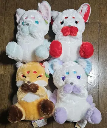 쵸콘과 큐비님 꽃 인형 울트라 BIG