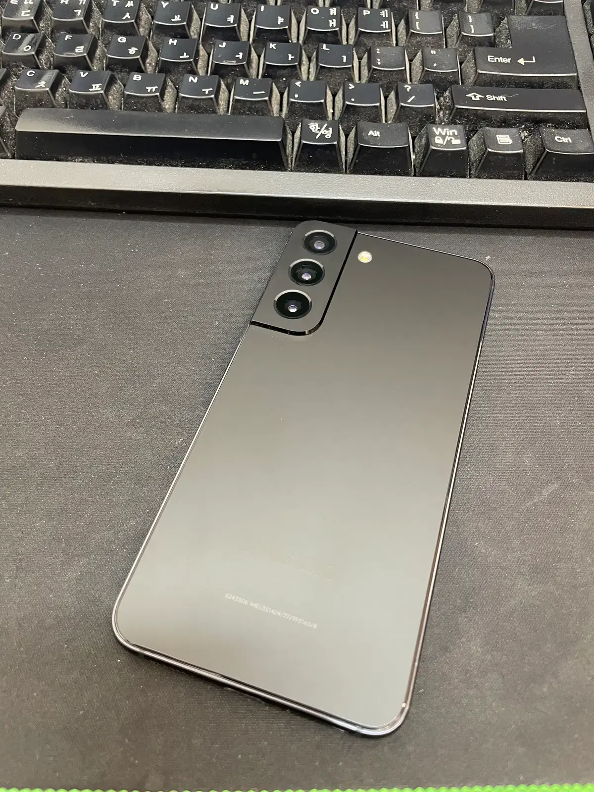 갤럭시S22 블랙 256GB 무잔상 상태좋은 중고29만팝니다