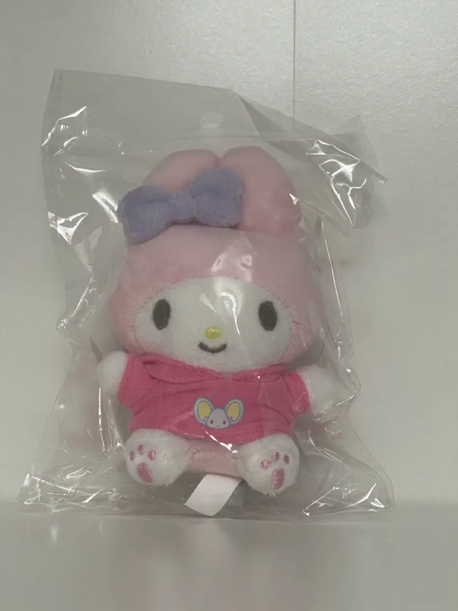 산리오 마이멜로디 후드티 8cm 인형 키링