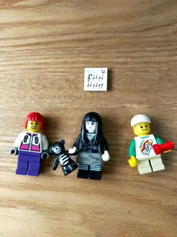 LEGO 미니 피규어 3체 세트 [ 오싹한 소녀 ] 외