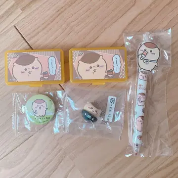 치이카와 (먼작귀) 밤만쥬 굿즈 묶음 판매 볼펜 케이스 캔뱃지