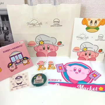 별의 커비 커비 카페 한큐 콜라보 굿즈 세트