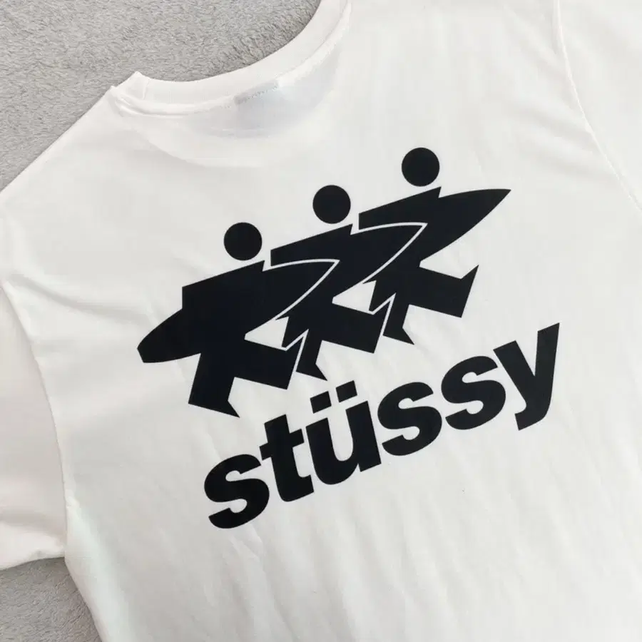 스투시 서퍼위크 화이트 새상품 S, M, L, XL