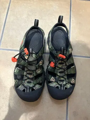 KEEN, 킨 샌들 카모플라쥬 26.5cm