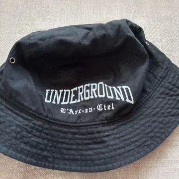 새상품급 L'Arc-en-Ciel 버킷햇 underground 굿즈