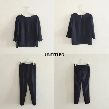 UNTITLED 상의&팬츠 셋업
