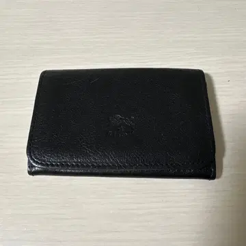 IL BISONTE 명함지갑 카드 케이스 블랙