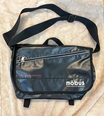 mobus 메신저 백 숄더백 사선 크로스백 블랙