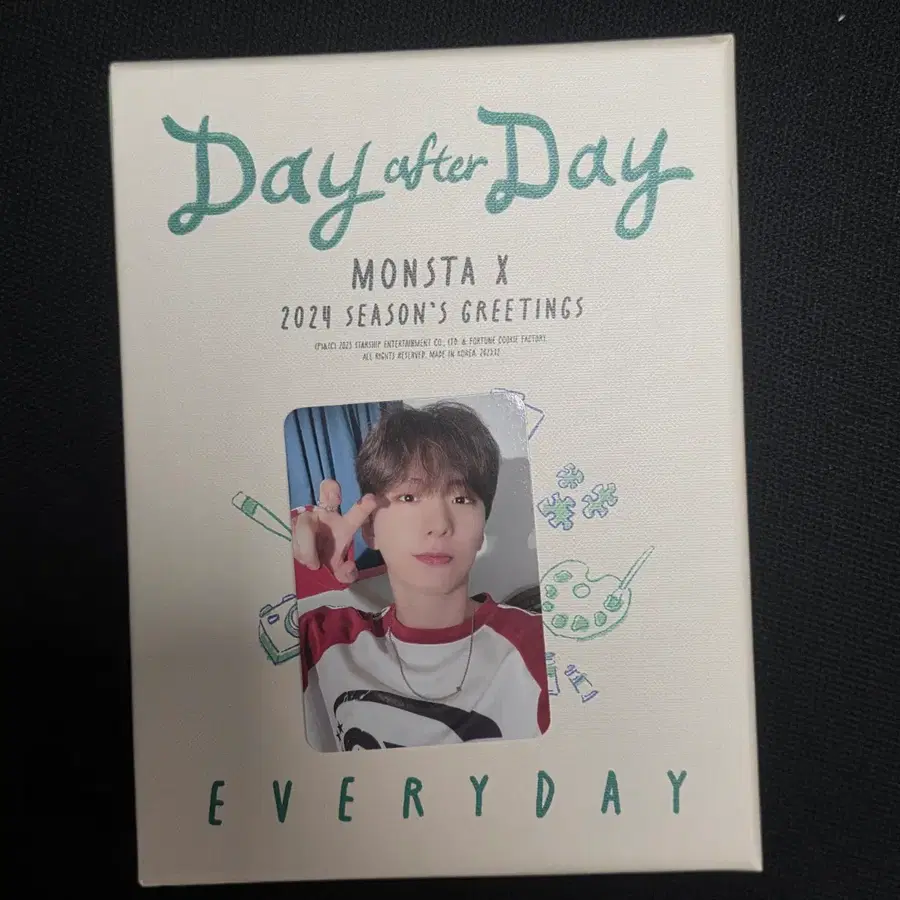 몬스타엑스 2024년 시즌그리팅 Day After Day(Everyday ver)