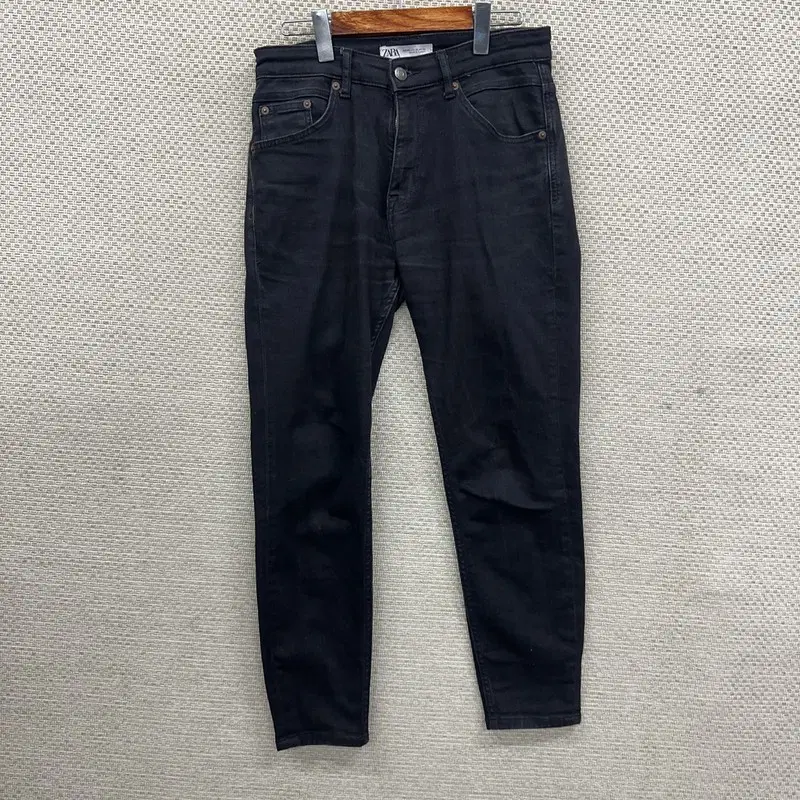 자라 ZARA 스판 블랙진 데님 청바지 31인치 D09116