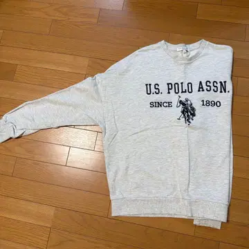 U.S. POLO ASSN. 맨투맨 그레이 L 사이즈