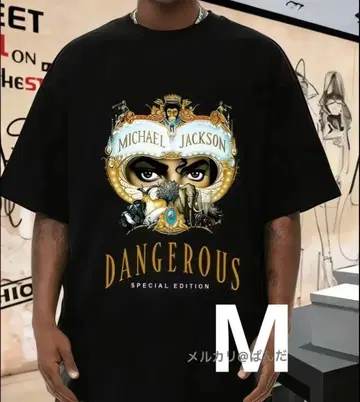 마이클 잭슨 [ M ] DANGEROUS 덴자러스 티셔츠