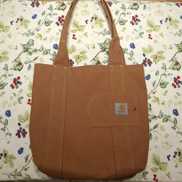 Carhartt 토트백 브라운
