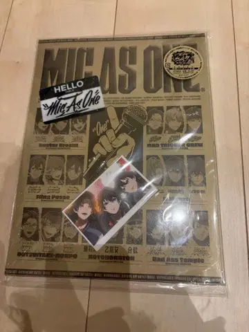 MIC AS ONE 히프노시스 마이크 히프뮤비 CD