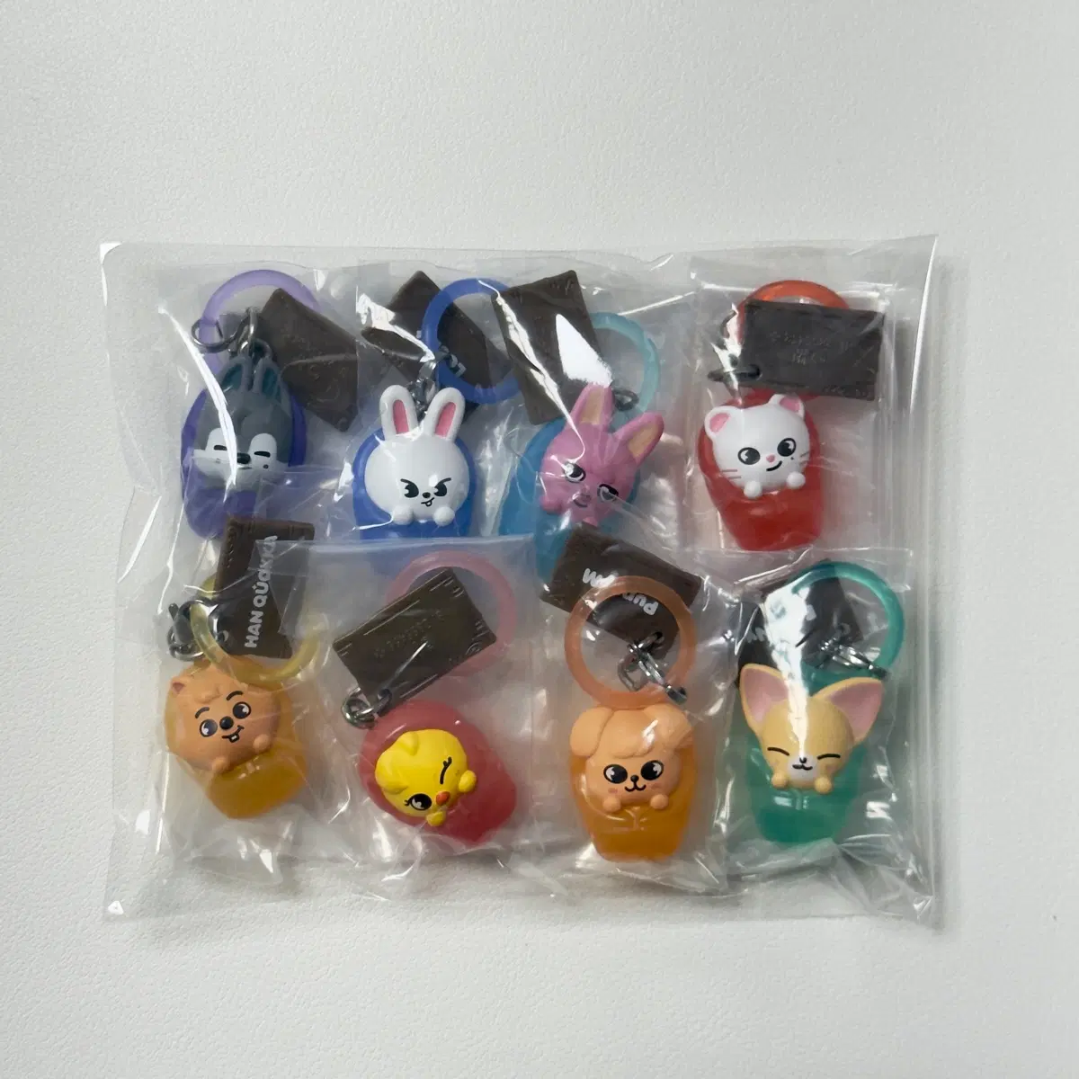 SKZOO 스키즈 일본 가챠 솔로캡프 8종 SET