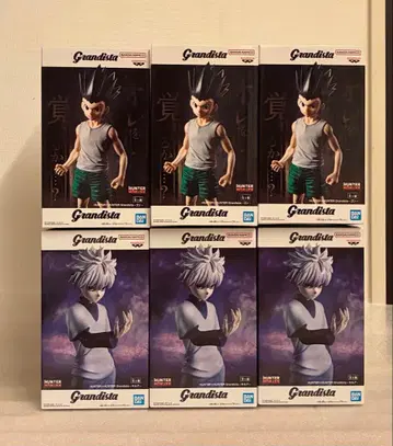 HUNTER x HUNTER Grandista 곤 & 키루아 6세트