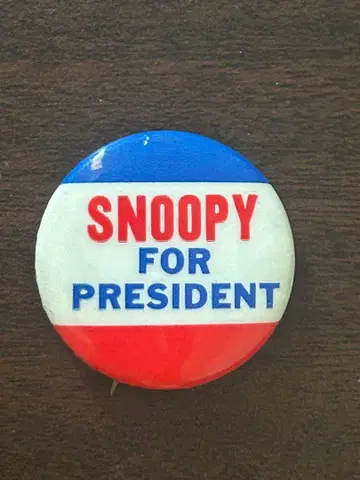 스누피 SNOOPY 캔뱃지
