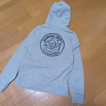 FLAG PRODUCTS 후드티 그레이 스컬 프린트