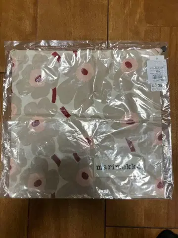 마리메꼬 marimekko Unikko 복조리 파우치/베이지/주식회사 룩