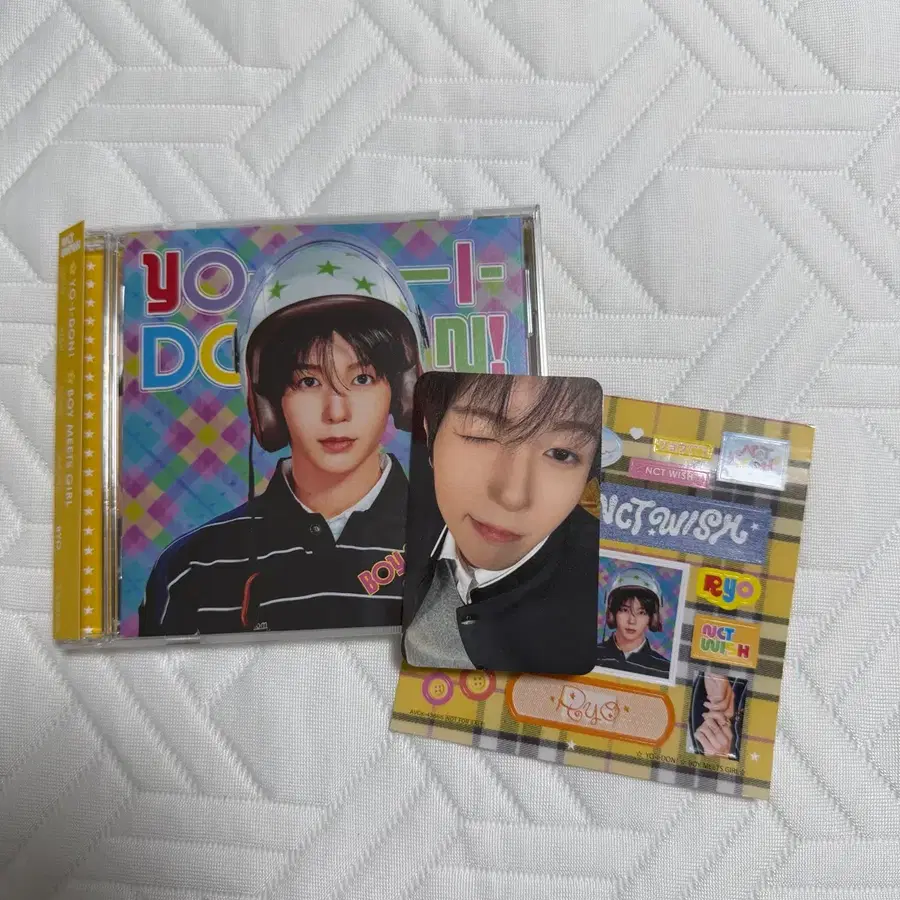 엔시티 위시 요이돈 요이동 일본 앨범 료 개인반 세트 가쿠란 포카 무모샵