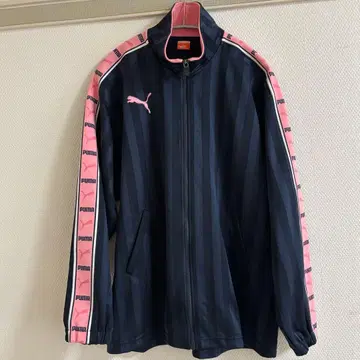 [ 새상품급 ] PUMA 저지 SS 네이비 x 핑크 단종품