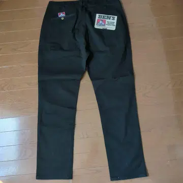 [ 미사용 새상품 ] BEN DAVIS 치노 팬츠 블랙 36