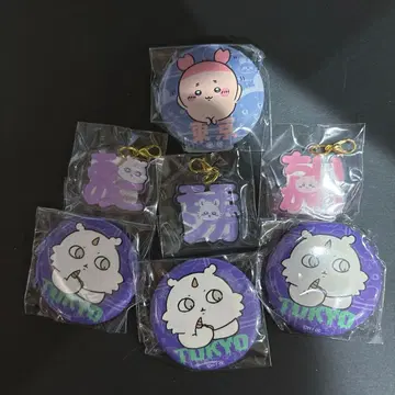 치이카와 (먼작귀) 도쿄 한정판 캔뱃지 아크릴 키홀더