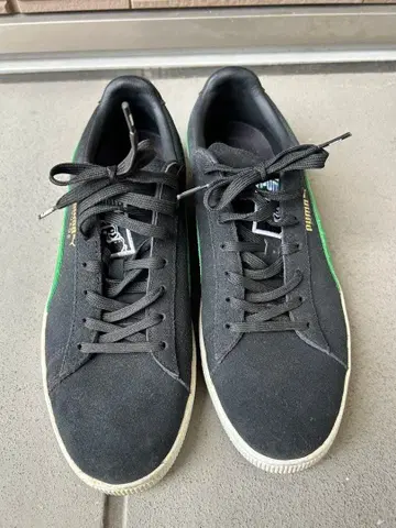 PUMA SUEDE X-LARGE 콜라보 스니커즈 블랙 그린