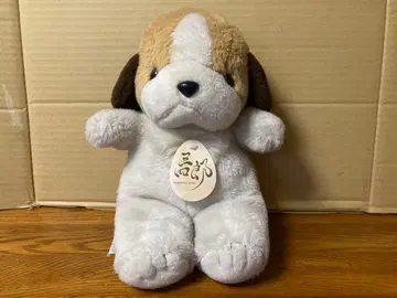 80년대 빈티지 일본 제품 오리엔탈 토이 산시로 강아지 봉제 인형 당시 제품