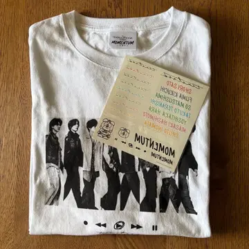 timelesz LIVE TOUR 2026 MOMENTUM 티셔츠