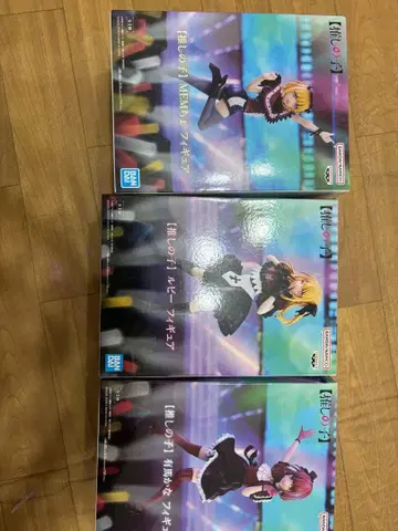 [최애의 아이] 피규어 3개 세트