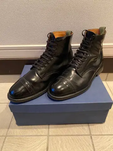 SANDERS 1157B 남성 더비 부츠 GB 8