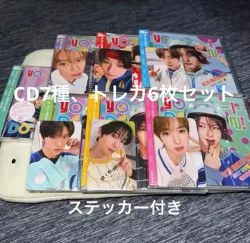 NCT WISH CD 7가지 형태, 초회 한정판 트레이딩 카드 6장 세트
