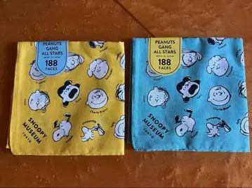 SNOOPY 피넛 갱 올스타 스누피 뮤지엄 반다나