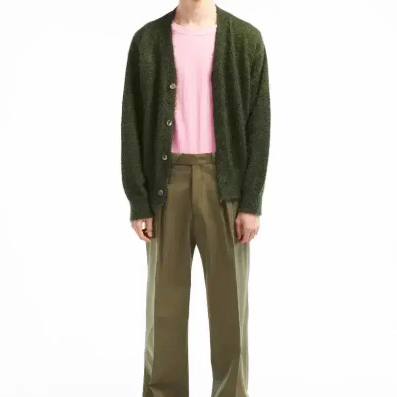 (무배) 타일레 TRIANGLE LOOP TROUSERS KHAKI GREEN 2