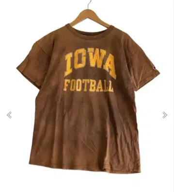 챔피온 트리코 태그 IOWA FOOTBALL 페이드 브라운 XL