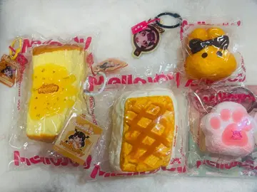 MelloJoy 메로조이 4개 세트 교체용 파우치 매직 파우더 포함