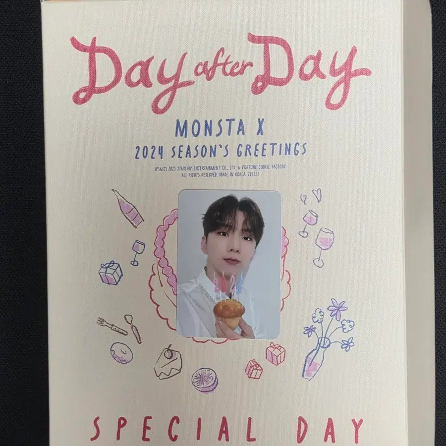 몬스타엑스 2024년 시즌그리팅 Day After Day(Special Day ver)
