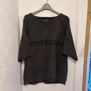 MASU/'NEVERLAND' SHORT SLEEVE SWEATSHIRT