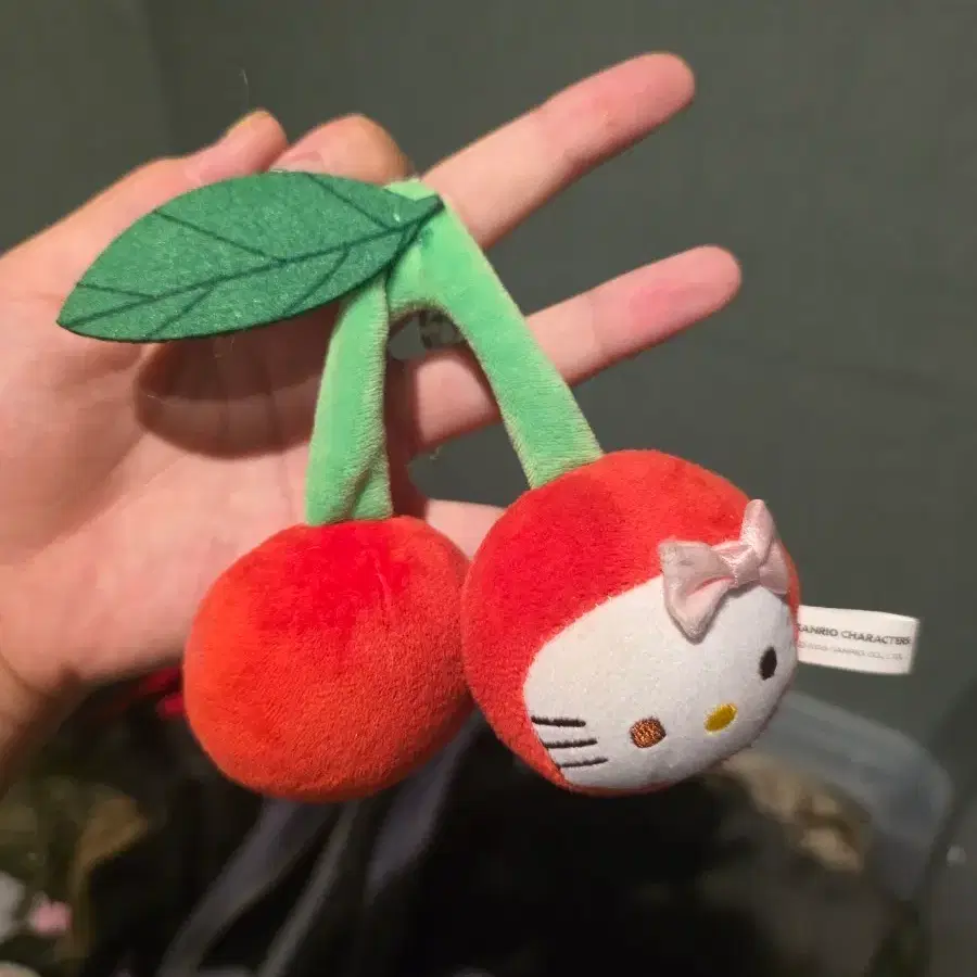 산리오 헬로키티 체리 키링