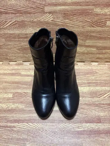 FABIANI 숏부츠 블랙 체인 장식 23.5~24cm