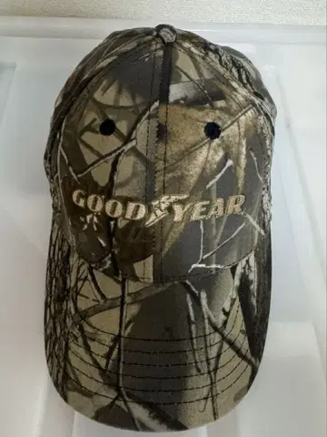 Goodyear 카모플라쥬 패턴 캡 모자