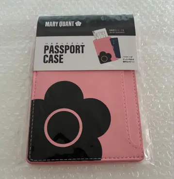 MARY QUANT 여권 케이스 핑크